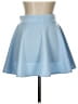 Made By Johnny Solid Blue Casual Skirt Size L - photo 2