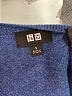 Uniqlo 100% Cashmere Blue Cashmere Pullover Sweater Size S - photo 7