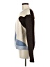 Crescent Color Block Blue Pullover Sweater Size M - photo 5