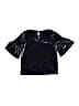 Crewcuts Black 3/4 Sleeve T-Shirt Size 8 - photo 2