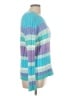 Appleseeds 100% Cotton Stripes Blue Pullover Sweater Size L - photo 4
