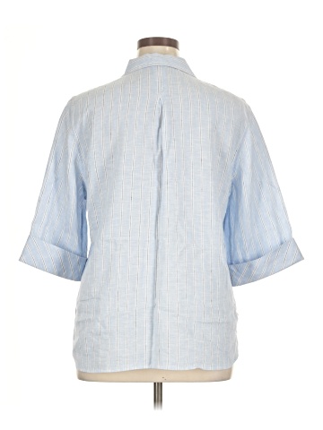 Chico's 3/4 Sleeve Button-Down Shirt (view 2)