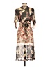 Jonathan Martin Print Tan Cocktail Dress Size 10 - photo 2