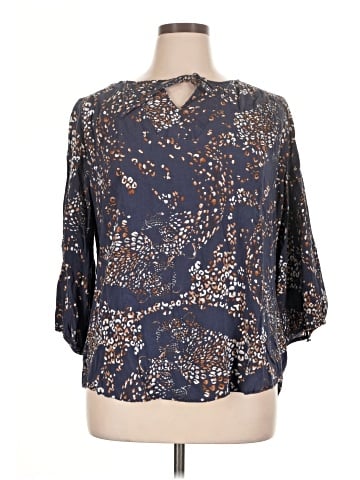 Evri 3/4 Sleeve Blouse (view 1)