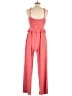 Trixxi Solid Pink Jumpsuit Size M - photo 2