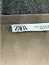 Zara Solid Tan Brown Long Sleeve Top Size S - photo 7