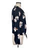 Socialite 100% Polyester Blue Long Sleeve Blouse Size M - photo 4