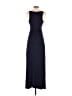 Unbranded Solid Blue Casual Dress Size S - photo 2
