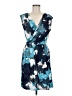 Mossimo Print Blue Cocktail Dress Size M - photo 1