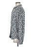 Ann Taylor LOFT Silver Long Sleeve Polo Size M - photo 5