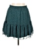 Reserved 100% Polyester Polka Dots Teal Casual Skirt Size UK 14 / US 10 - photo 1