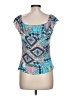 Wishful Park Teal Short Sleeve Top Size L - photo 2