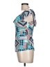 Wishful Park Teal Short Sleeve Top Size L - photo 5