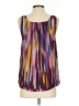 Attention 100% Polyester Purple Sleeveless Blouse Size XS - photo 2