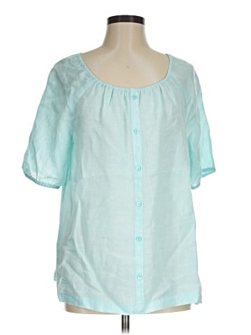 Talbots Short Sleeve Blouse (view 1)