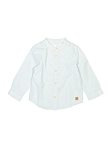 Zara Baby Long Sleeve Button-Down Shirt (view 1)