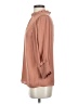 Naked Zebra 100% Polyester Brown Long Sleeve Blouse Size S - photo 5