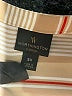 Worthington 100% Polyester Stripes Tan 3/4 Sleeve Blouse Size 3X - photo 7