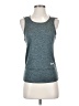 Nike 100% Polyester Gray Active Tank Size XS - photo 1
