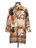 DR2 100% Polyester Orange Kimono Size S - photo 2