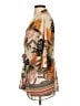 DR2 100% Polyester Orange Kimono Size S - photo 5