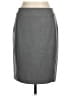 Ann Taylor LOFT Solid Gray Casual Skirt Size 8 - photo 2