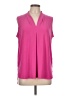 Kasper Pink Sleeveless T-Shirt Size L - photo 1