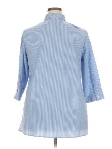 Hannah 3/4 Sleeve Button-Down Shirt (view 2)