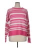 Lularoe 100% Acrylic Stripes Pink Pullover Sweater Size XL - photo 1