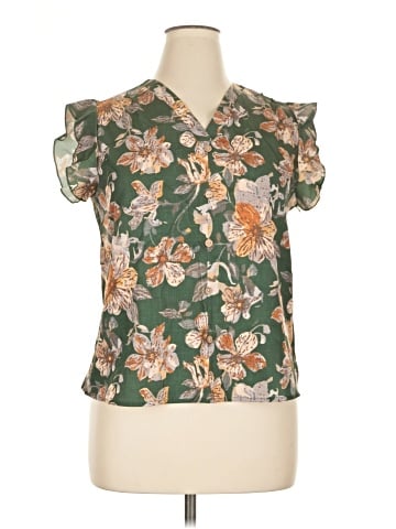 Unbranded Short Sleeve Blouse (view 1)