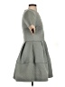 ASOS 100% Polyester Argyle Gray Cocktail Dress Size 4 - photo 4