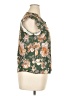 Unbranded 100% Polyester Floral Green Short Sleeve Blouse Size XL - photo 4