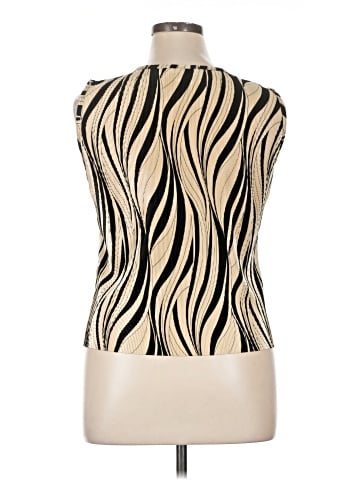 Plisse Sleeveless T-Shirt (view 2)