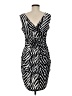 INTERMISSION Chevron-herringbone Black Cocktail Dress Size 8 - photo 2