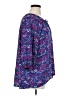 Signature Studio 100% Polyester Blue 3/4 Sleeve Blouse Size XL - photo 4