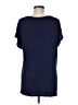 Venus 100% Viscose Blue Short Sleeve Blouse Size M - photo 2
