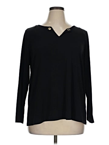 Tahari Long Sleeve Top (view 1)