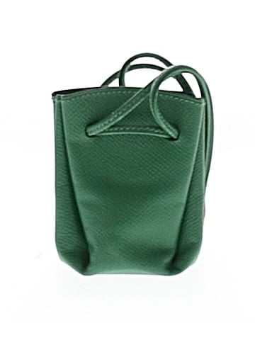 Hermès Vintage Courcheval Leather Mini Vespa Pouch Bag (view 2)