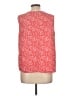 Assorted Brands 100% Cotton Red Sleeveless Blouse Size L - photo 2