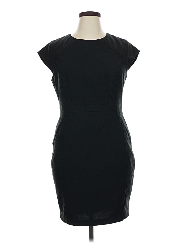 Pre-owned New Look Cocktail Dress In Black