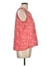 Assorted Brands 100% Cotton Red Sleeveless Blouse Size L - photo 4
