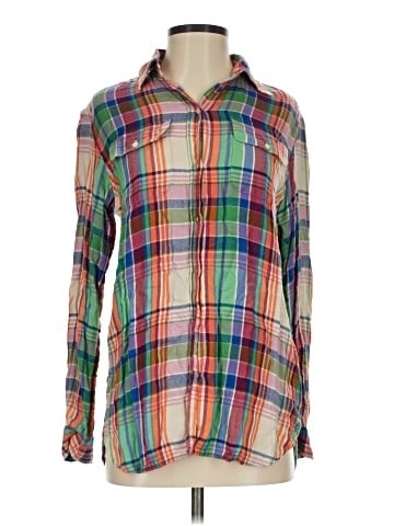 Lauren by Ralph Lauren Long Sleeve Button-Down Shirt (view 1)