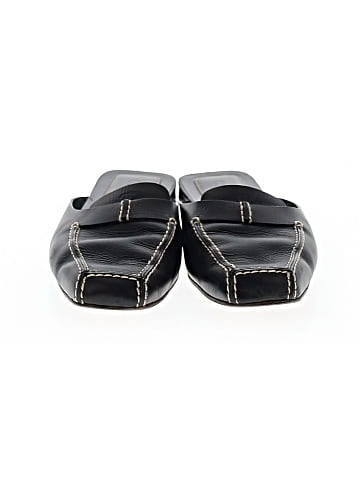 Chanel Vintage Leather Boat Shoe Mules (view 2)