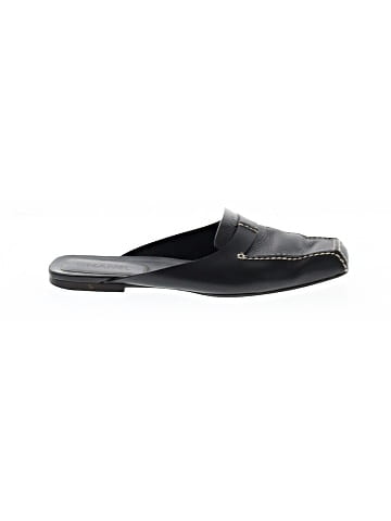Chanel Vintage Leather Boat Shoe Mules (view 1)