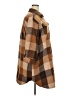 Unbranded 100% Polyester Plaid Brown Coat Size XXXL - photo 4