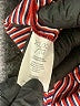 CAbi 100% Polyester Stripes Burgundy Long Sleeve Blouse Size XL - photo 8