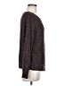 Soma Animal Print Brown Pullover Sweater Size M - photo 4