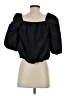 Zara Black 3/4 Sleeve Blouse Size S - photo 2