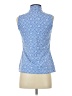 J. McLaughlin Blue Sleeveless Blouse Size XS - photo 2