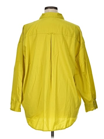 Old Navy 3/4 Sleeve Button-Down Shirt (view 2)